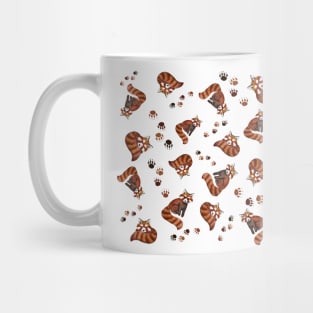 Red Panda Pattern Mug